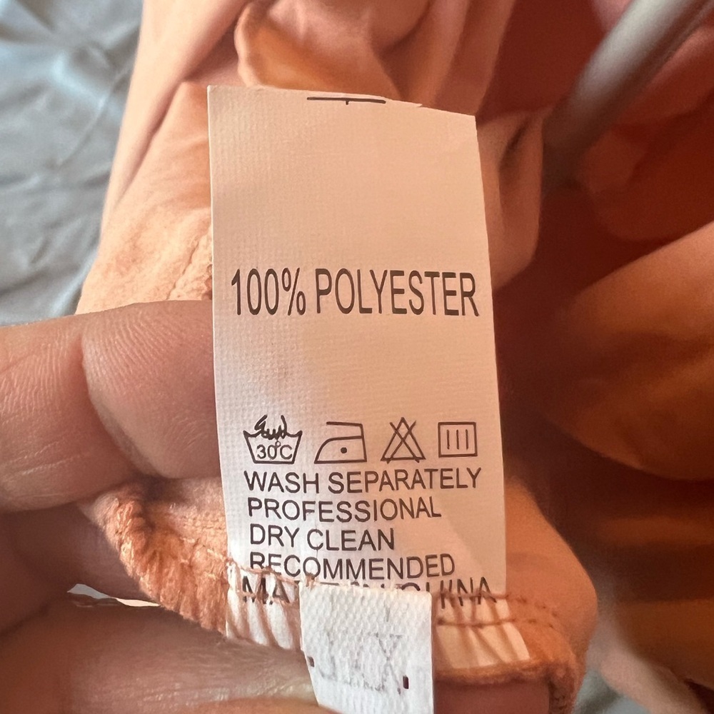 NWOT Peach long cardigan - Picture 6 of 6